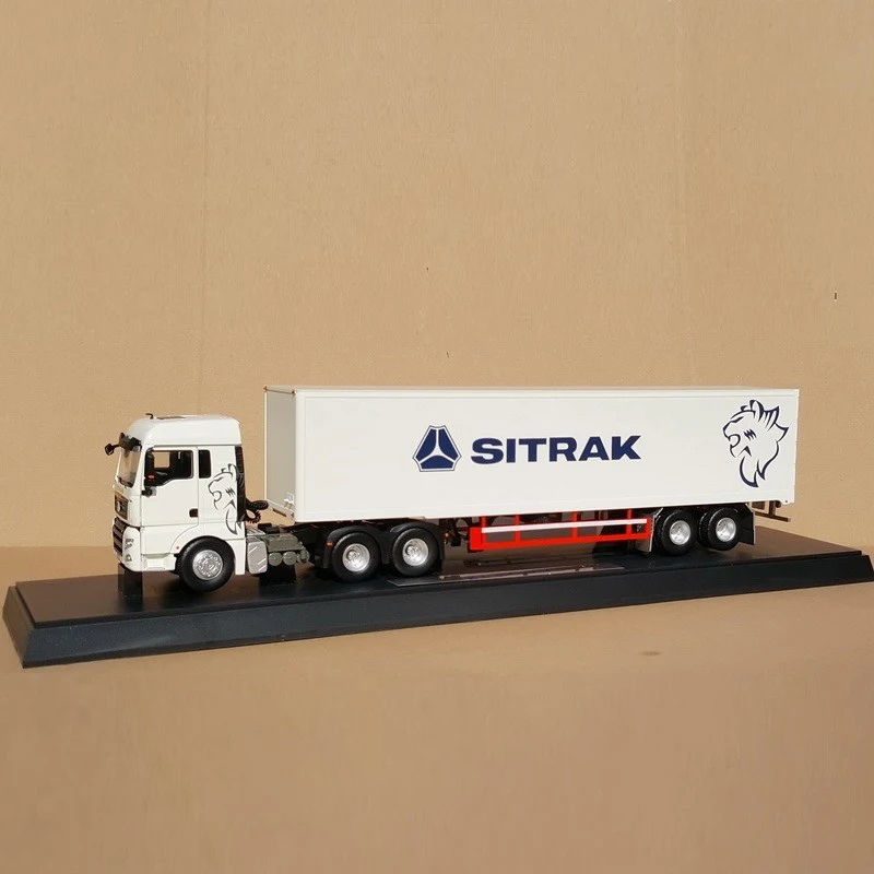 1:36 Scale SITRAK Truck C7H Alloy Car Container Truck Model Diecast & Toys Adult Fans Collectible Gift Souvenir