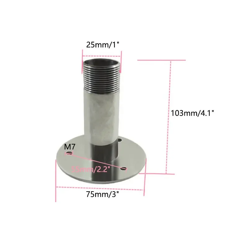 

30M/98.4FT Mushroom Antenna and Base for NTP Server Beidou GPS Timing