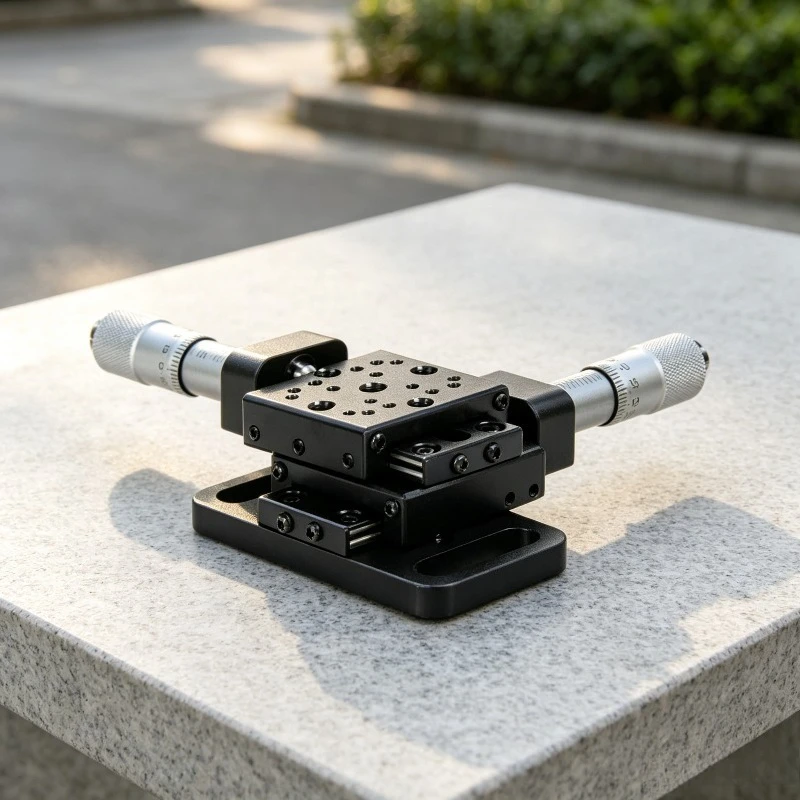 PP110-13-34 Manual Translation Stage Displacement Slide Linear Platform Precision Adjustment Optical Mount Lab Positioning