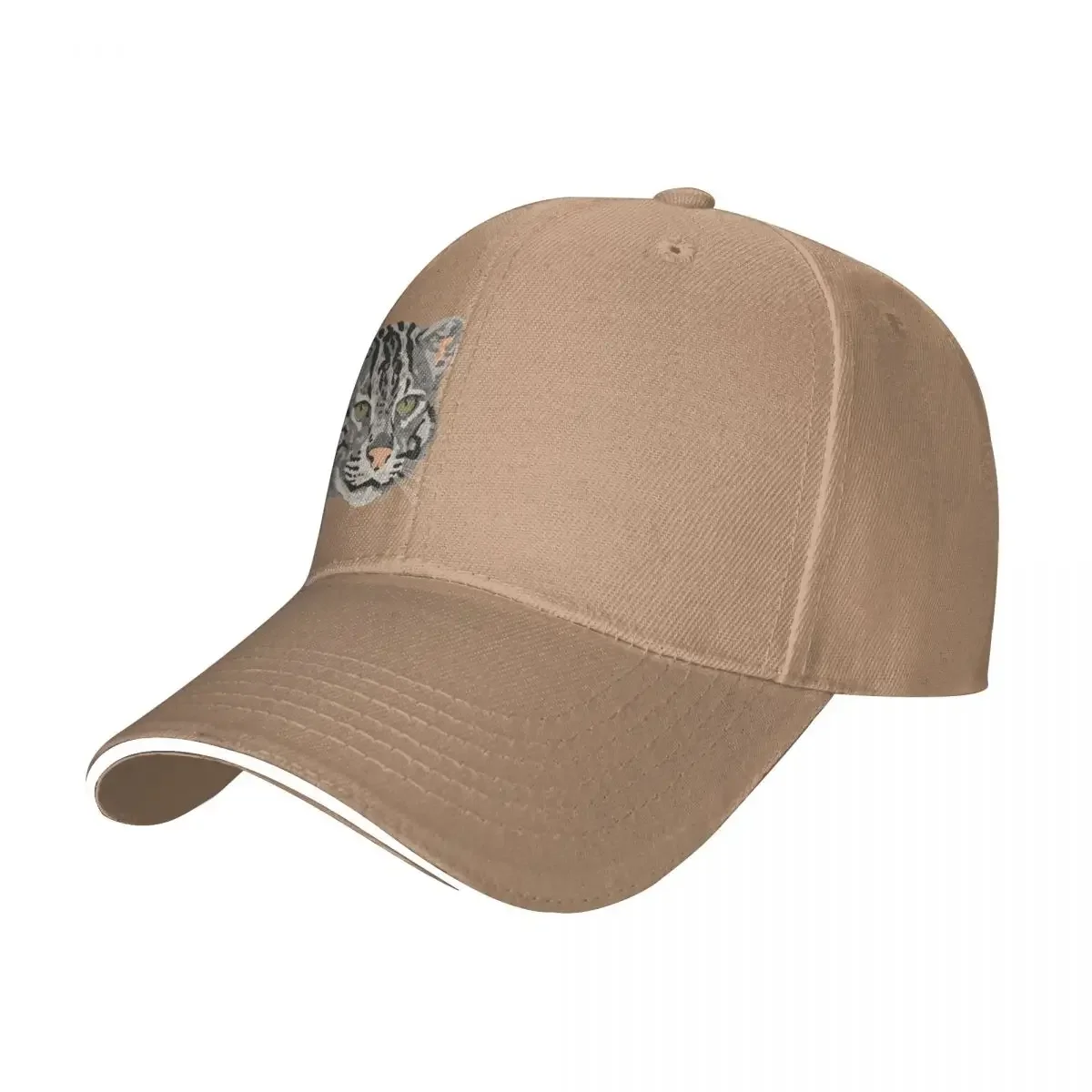 Fishing Cat FaceBucket Hat Baseball Cap Wild Ball Hat beach hat Sunscreen Men's Luxury Women's