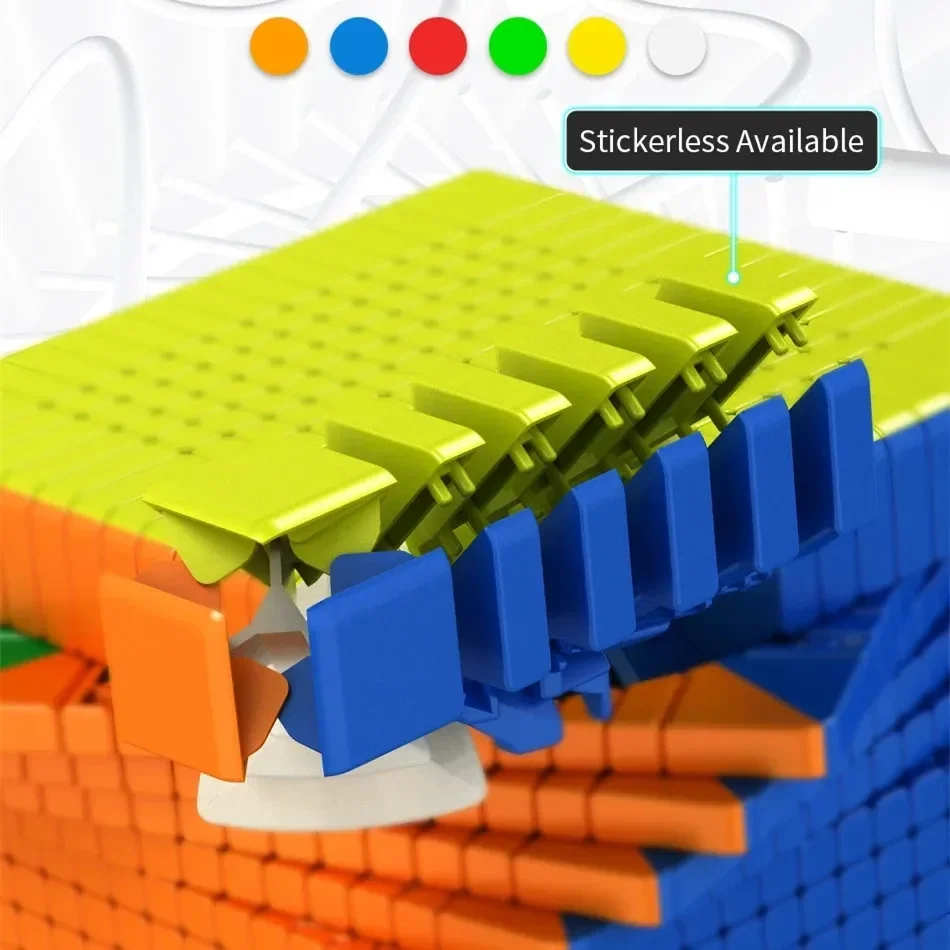 [ECube] MoYu Meilong 13x13 Kostka Magiczna Bez Naklejek Kostka Logiczna Profesjonalna cubo magico Prezent dla Dzieci Zabawka Edukacyjna