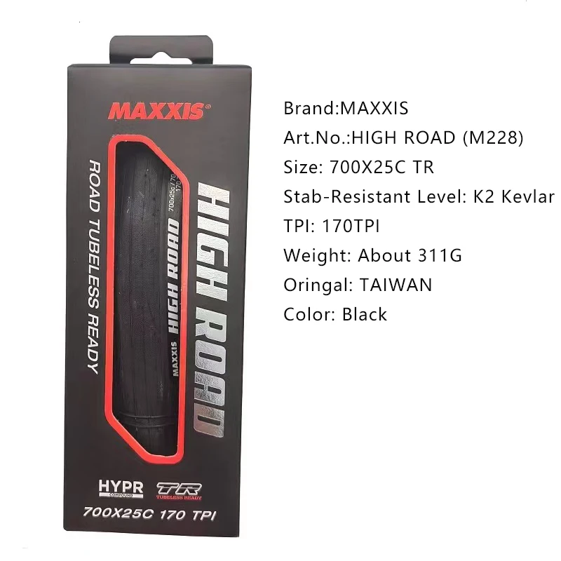 MAXXIS High Road (M228)  Folding Outer Tire 700 * 25C 28C