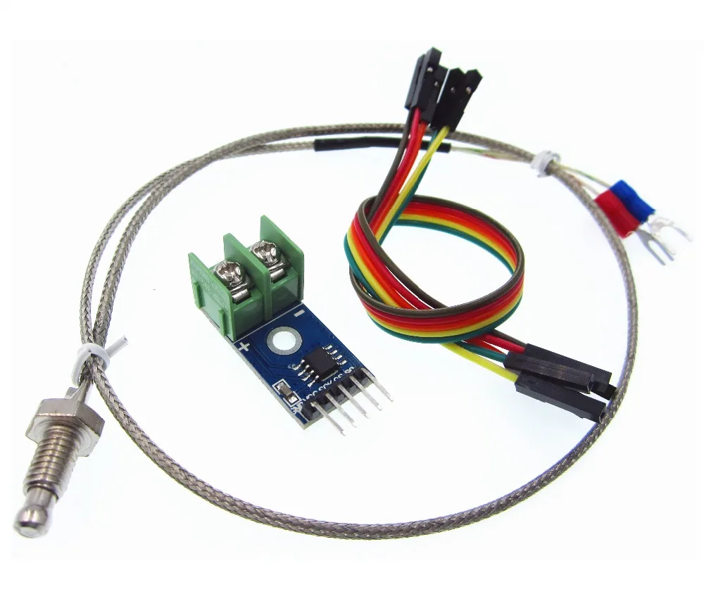 1 шт. модуль MAX6675 + датчик термопары типа K