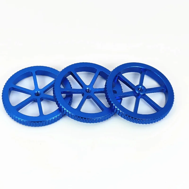 Precision Stainless Steel Metal Pulleys in All Kinds of Colors Wire EDM Rapid Prototyping CNC Machining Drilling Capabilities