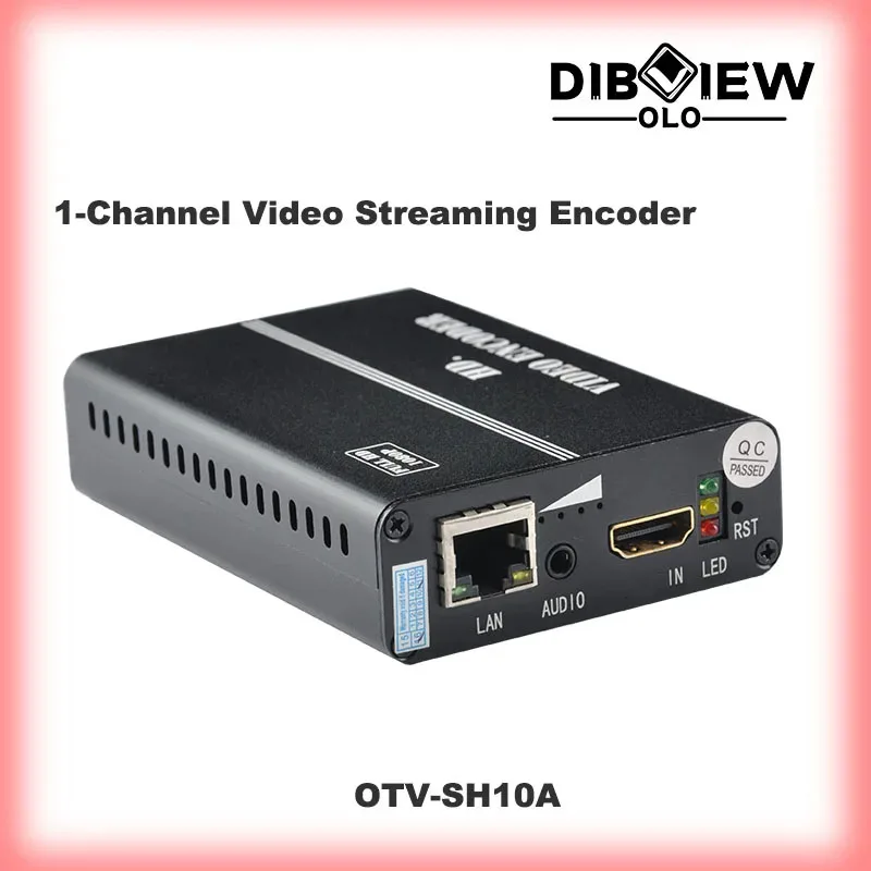 Dibviewolo OTV-SH10A HDMI-compatible IPTV Streaming HD Encoder SRT Facebook Youtube