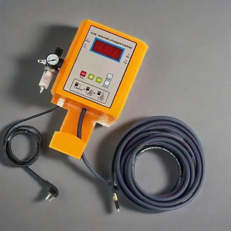 

Automatic Tire Inflator Pump Digital Display Air Filler Machine 4600g Set for Auto Repair Shop Wall Mount Commercial Use