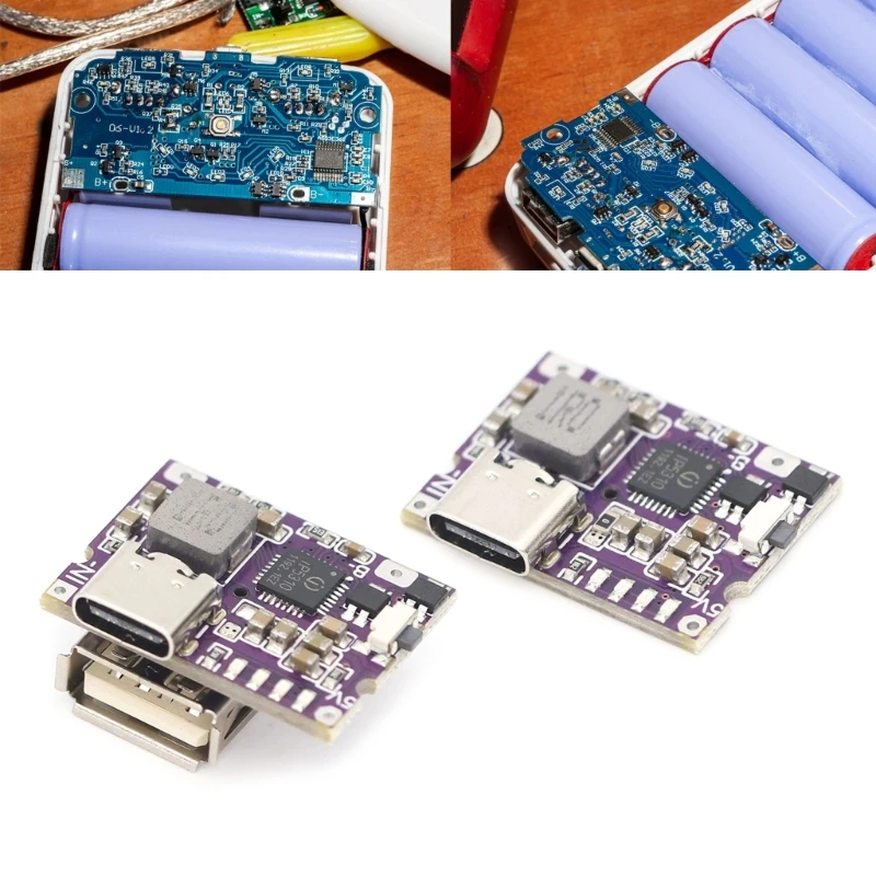 Type-C/USB 5V 3.1A Mobile Power Charging Modules Lithium Battery Board Printed Circuit Board Protections