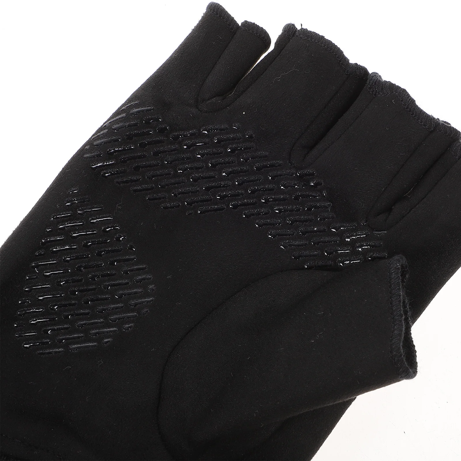 

Men Training Gloves Black Half Finger Ventilated Design with Exquisite Stitching for Safe Comfortable Outdoor Use