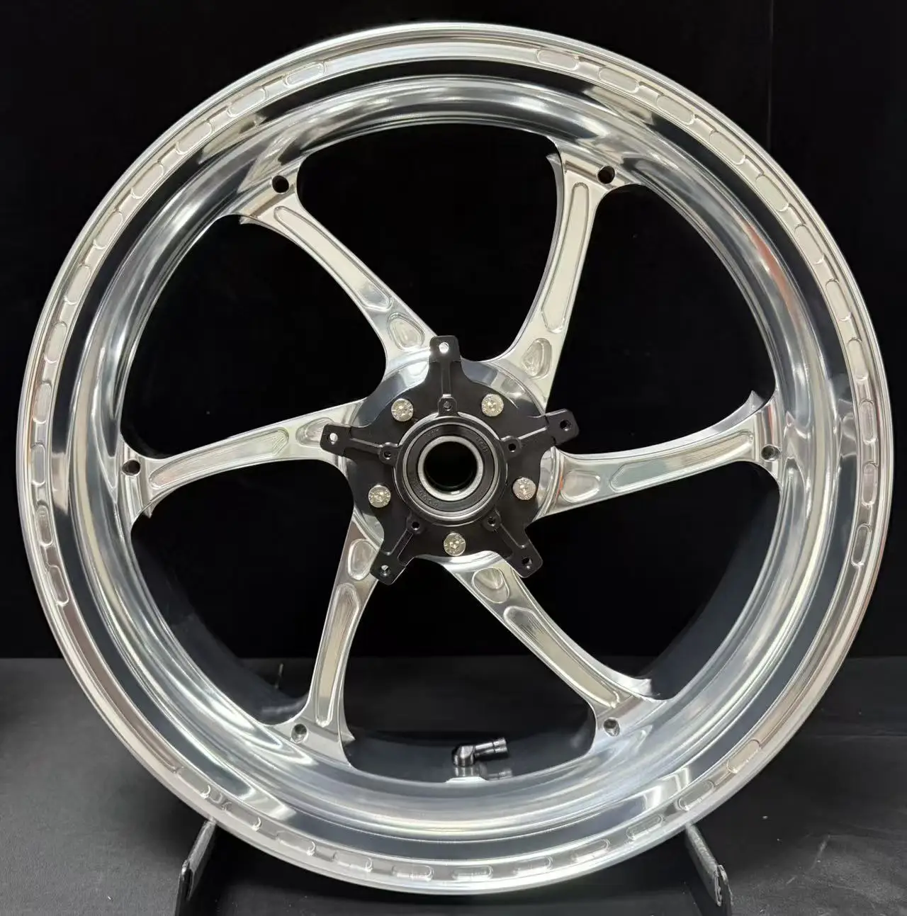 Aluminum Alloy Motorcycle Wheels Replacement Accessory for S1000RR Front & Rear Rim Compatible