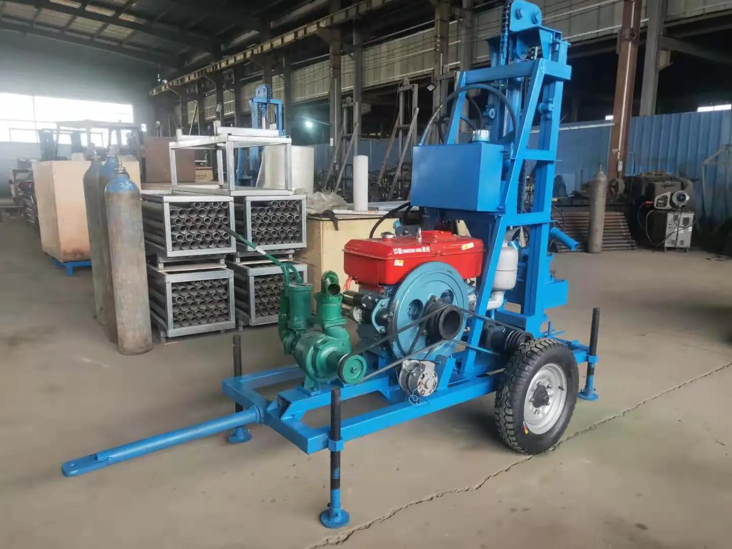 Yugong Easy Operation Hydraulic Drilling Machine Small Water Well Drilling Rig Machine