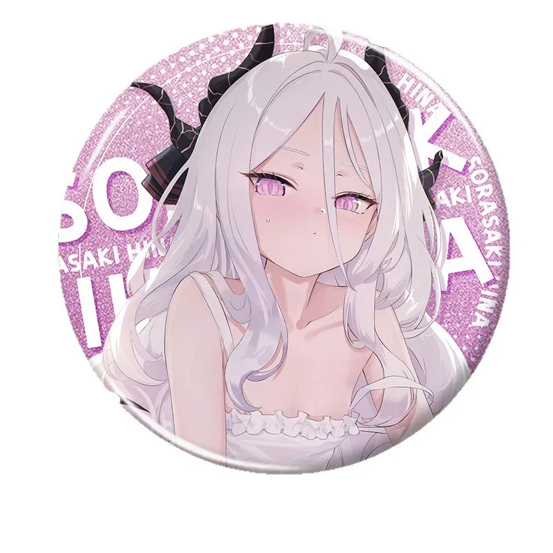 Blue Archives Peripheral Badges Ba Chi Kongzaki Hina Doujin Millet Self-Printing Second Dimension Student No Materials Comic