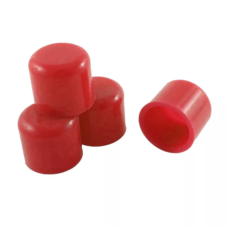 Red Silicone Blanking Cap Intake Vacuum Hose End Bung Plug Silicone 10pcs 4mm / 6mm / 8mm / 10mm /12mm16mm/19mm /25mm/30mm/32mm