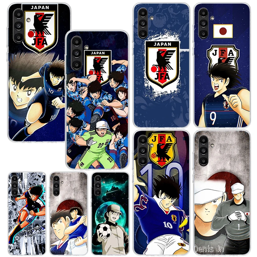 Captain Tsubasa Anime Phone Case For Samsung Galaxy A15 A25 A35 A55 A14 A24 A34 A54 A13 A23 A33 A53 A12 A22 A32 A52 A05S A04S A0