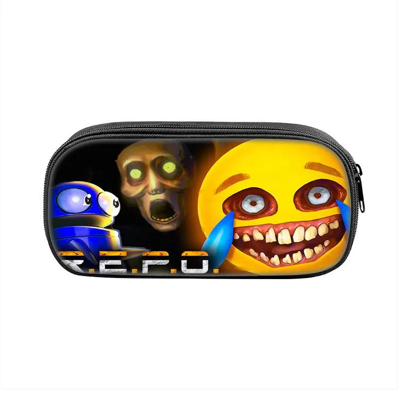 New R.E.P.O repo Recycling Action Horror Game Peripheral Printed Pen Bag Primary and Secondary School Stationery Bag