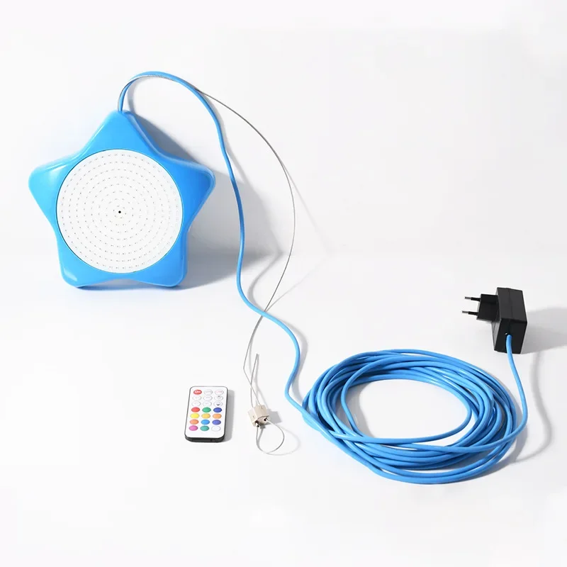 Magnet Suspended Swimming Pool Light Seven Color Bluetooth APP Underwater Light 20W Waterproof Atmosphere Pool Light