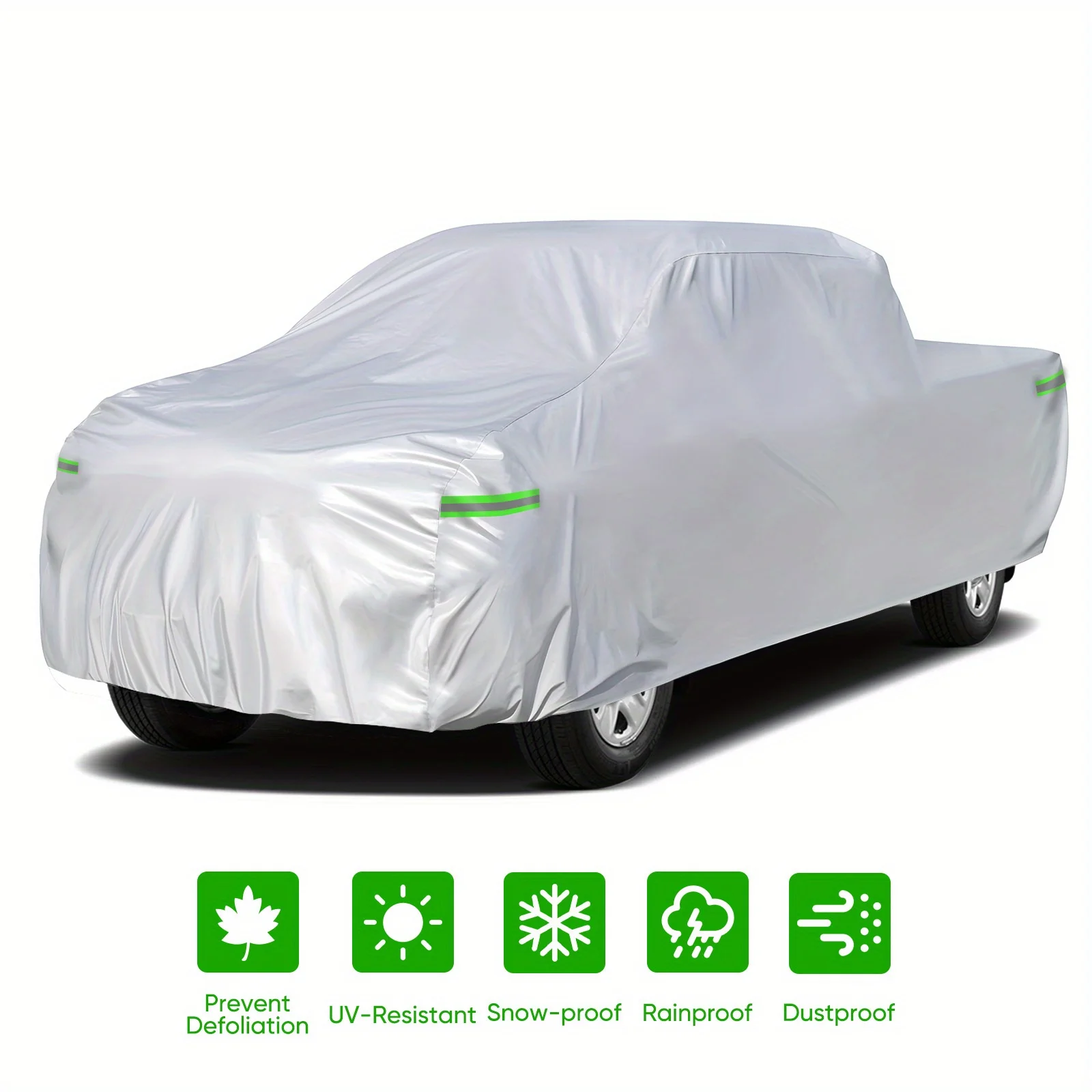

Neverland S M L XL Pickup Truck Car Cover Outdoor Waterproof UV Full Car Cover with Reflective Strip And Storage Bag for Chevro