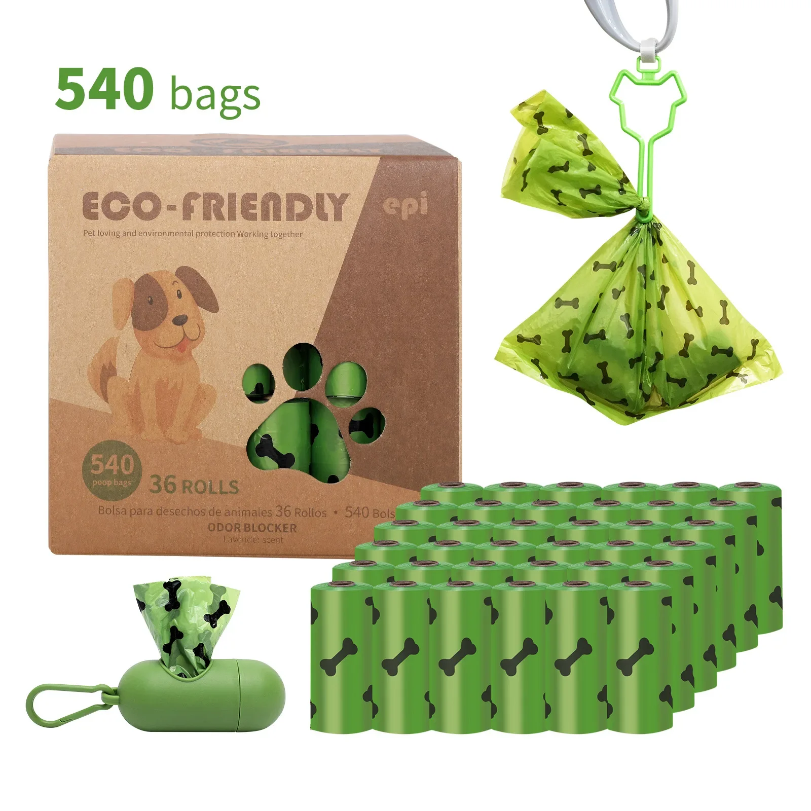 

Degradable Dog Poop Bag for Puppy Outdoor Tools Toilet Pet Cat Garbage Bags for Dog Trash Litter Cleaning Tools Shit Bags