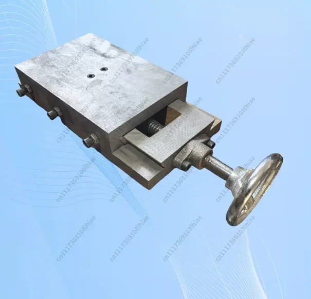Groove Carriage Cast Iron Slideway Linear Slide Block Lead Screw Lathe Guide Hand-crank Small Support Plate