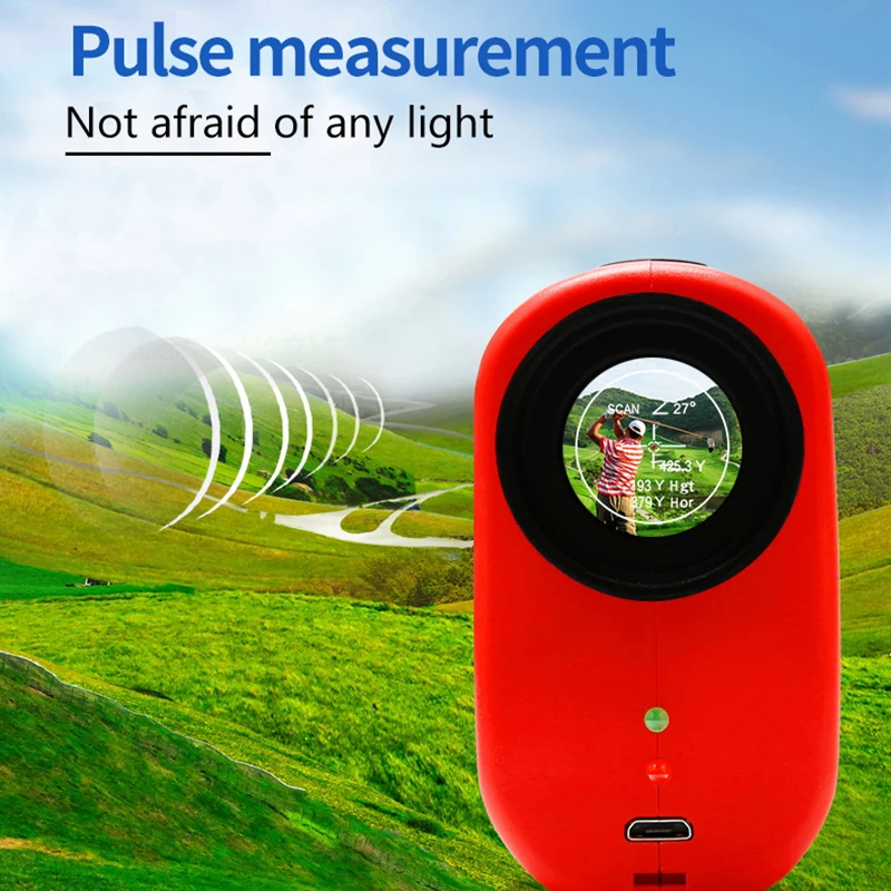 UNI-T Golf Laser Rangefinder LM1000 Laser Range Finder Telescope Distance Meter Altitude Angle