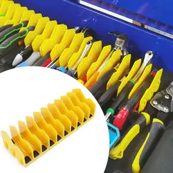 Wrench Storage Organizer 10 Slot Plier Holder Cutter Hammers Hand Tools Modular Toolbox Holder Made Durable Plastic Easy Storage