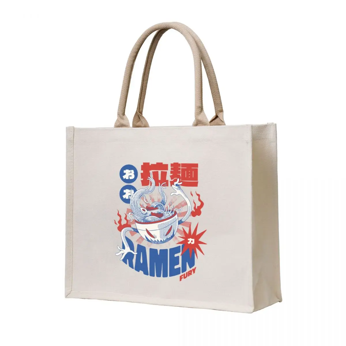 

Ramen Monster Food Tote Bag Women bags Handbags women shoping bag Canvas bag for women