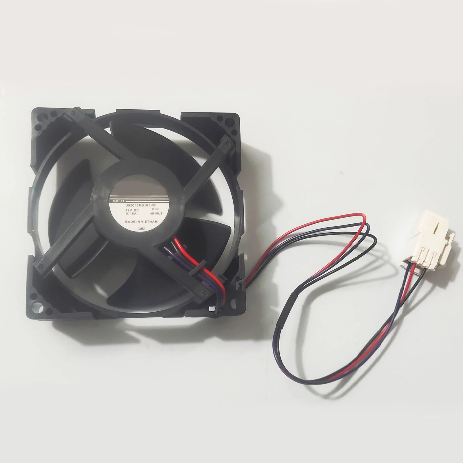 Refrigerated Cooling Fan For U92C12MS1B3-52 12V 0.16A Waterproof Cooler