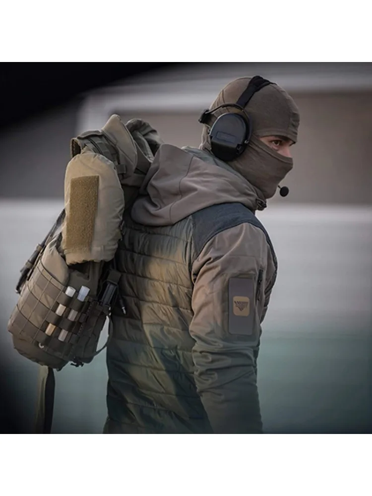 AliExpress Ultra-Light Winter Camo Jacket for Men - Waterproof, Windproof & Warm with Hood & Multi-Pockets, Perfect for Outdoor & Cycling!