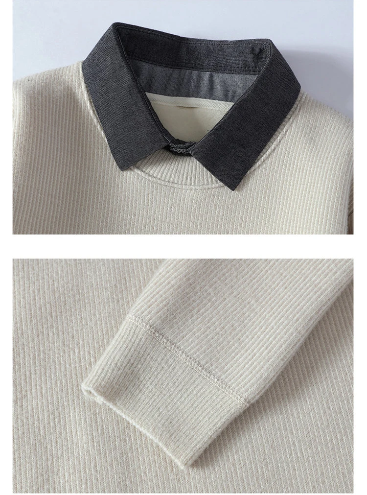 الخريف سترة الموضة الذكور البلوز الرجال الشارع الشهير عادية متماسكة الرجال لاعبا الربيع قميص العرق الرجال الملابس بلون #4