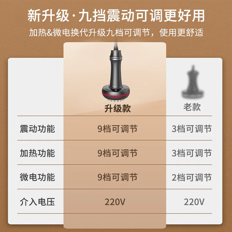meridian brush dredging instrument, universal scraping lymphatic, head massager, warm moxibustion instrument for the whole body