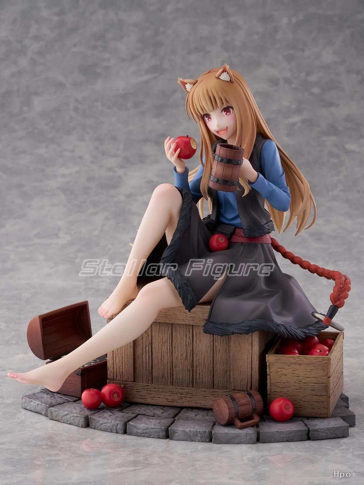 

【TM】Oriental Forest SSF EStream MERCHANT MEETS THE WISE WOLF Holo Коллекционная модель фигурки в масштабе 1/7, подарок