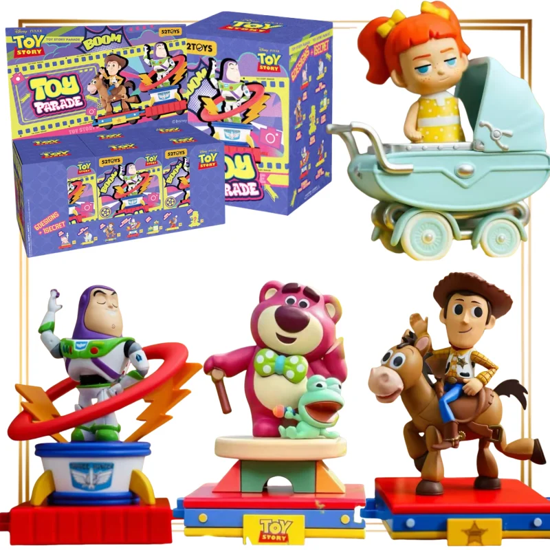 

52TOYS Toy Story Float Parade Series слепая коробка фигурки куклы украшения праздничные подарки Вуди Базз Лайтер загадочные подарки аниме