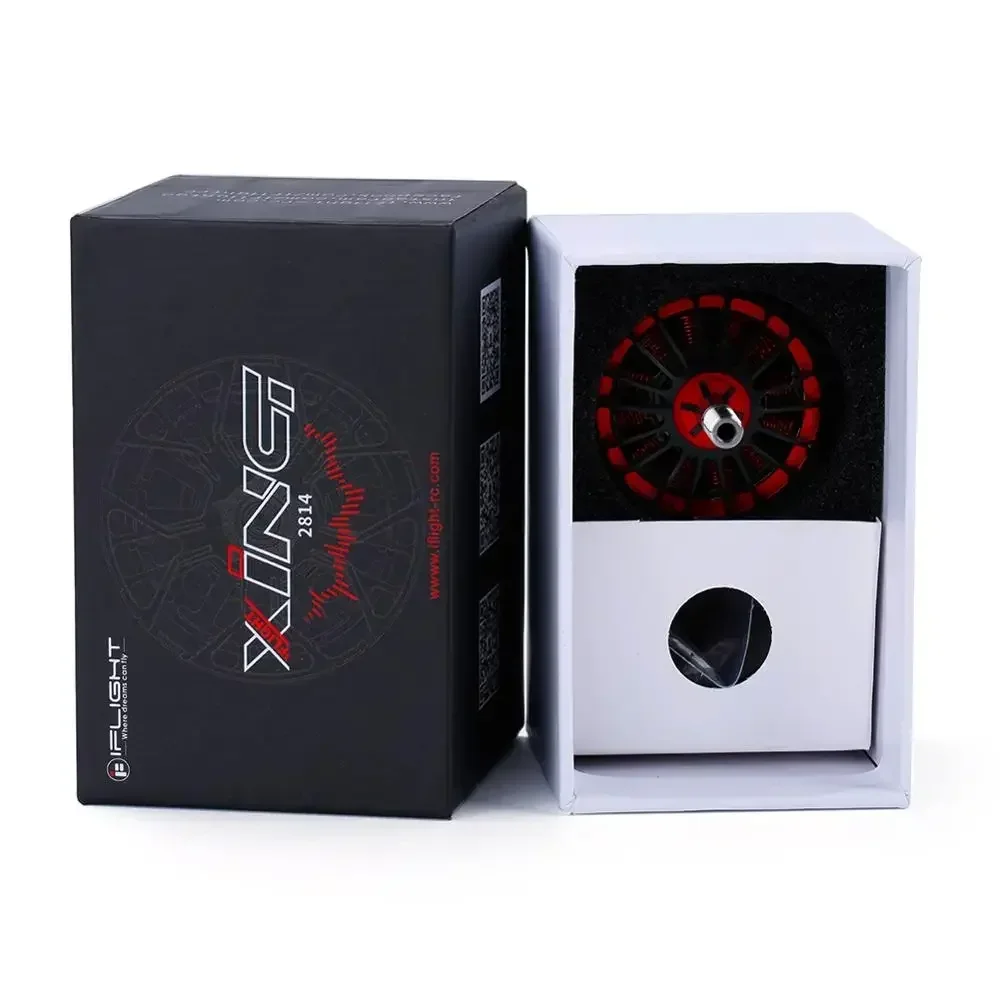IFlight XING 2814 880KV/ 1100KV Motor sin escobillas con eje de 5mm Compatible con hélice de marco de 8- 9-10 pulgadas 2-6S para Dron RC FPV