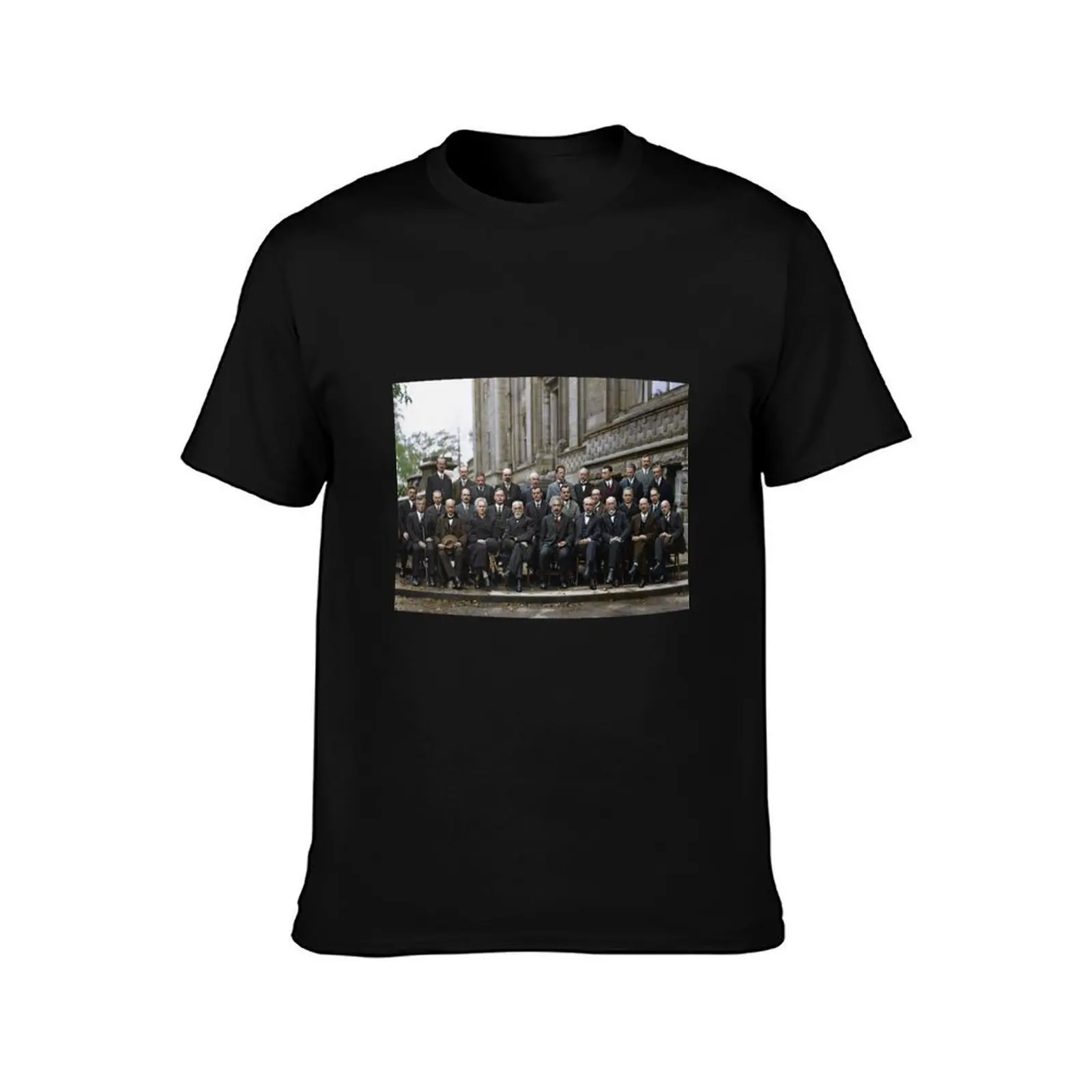 The most intelligent picture ever taken: Participants of the 5th Solvay Conference on Quantum Mechanics 1927. 17 of the T-Shirt