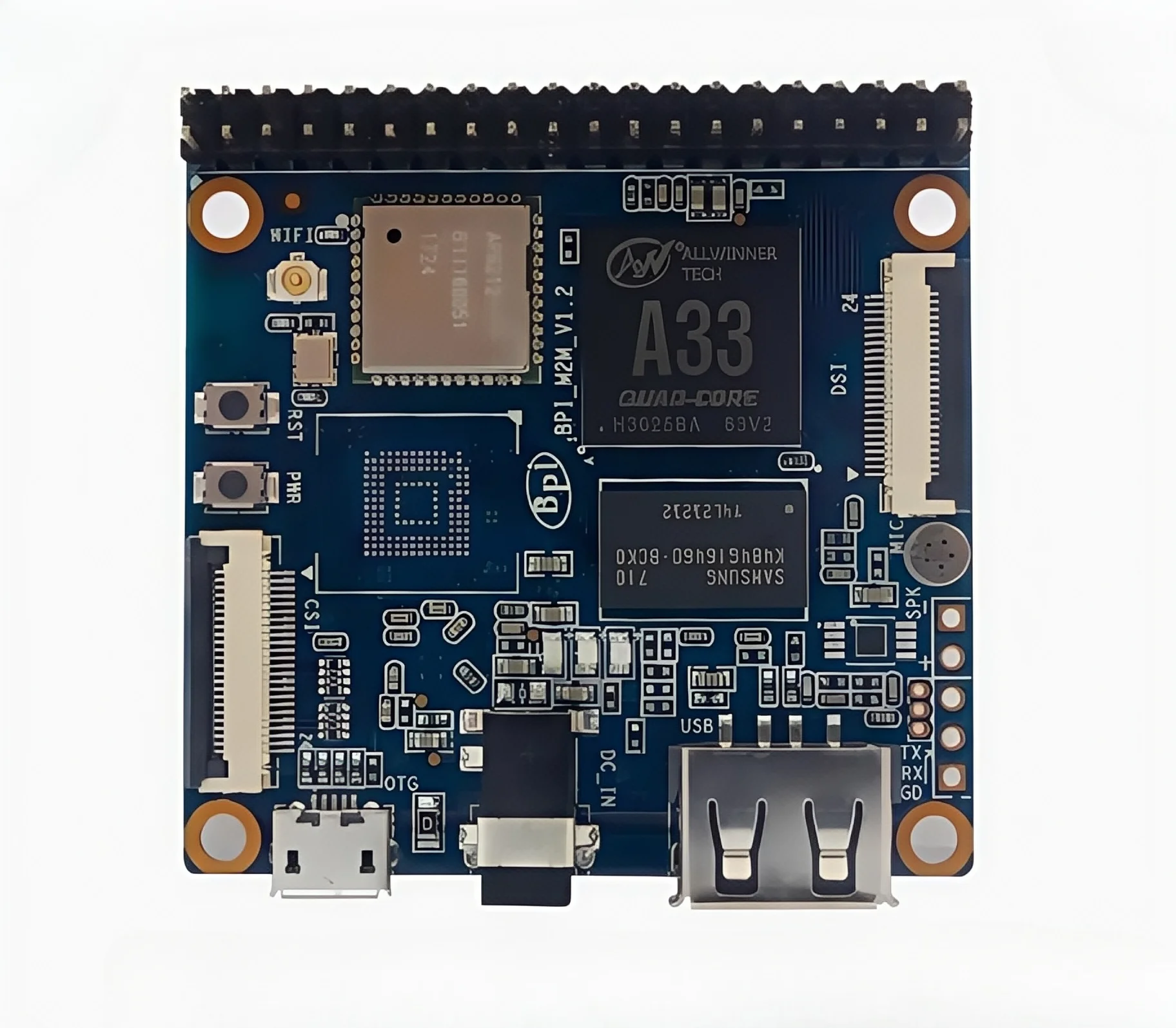 TopElec Banana Pi BPI-M2 Magic (BPi-M2M A33) Quad-core Open Source IoT Development Board