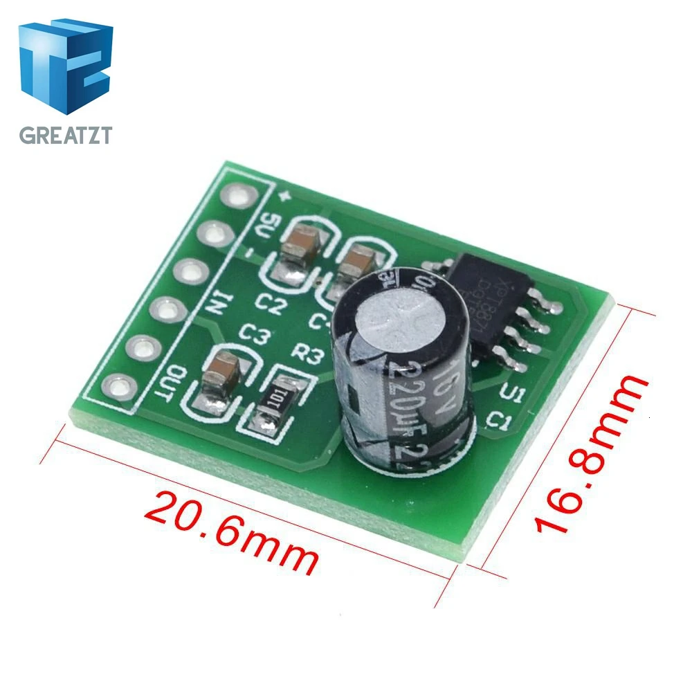 1/5PCS 5W MINI Audio Power Amplifier Board 3-5V XH-M125 XPT8871 Mono Amplifier Module Audio DIY Amplifiers Kit image 2