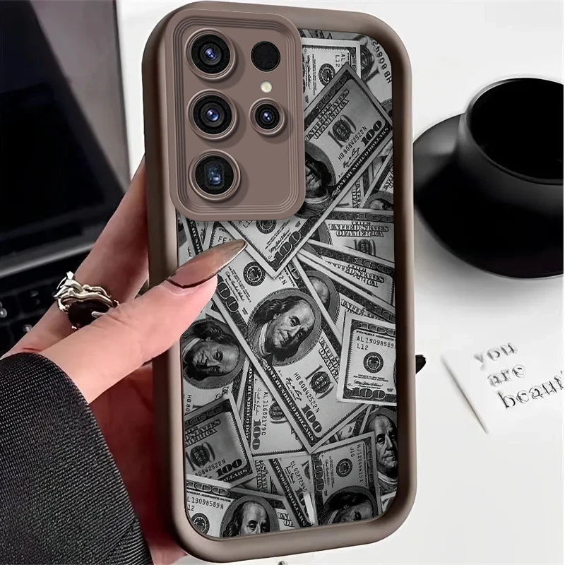 Dollar Banknote Soft Case for Samsung Galaxy A31 A30 A24 A23 A22 A21S A20S A20 A14 A13 A12 4G A11 EU A10S A05 A05S A04 A03 Cover
