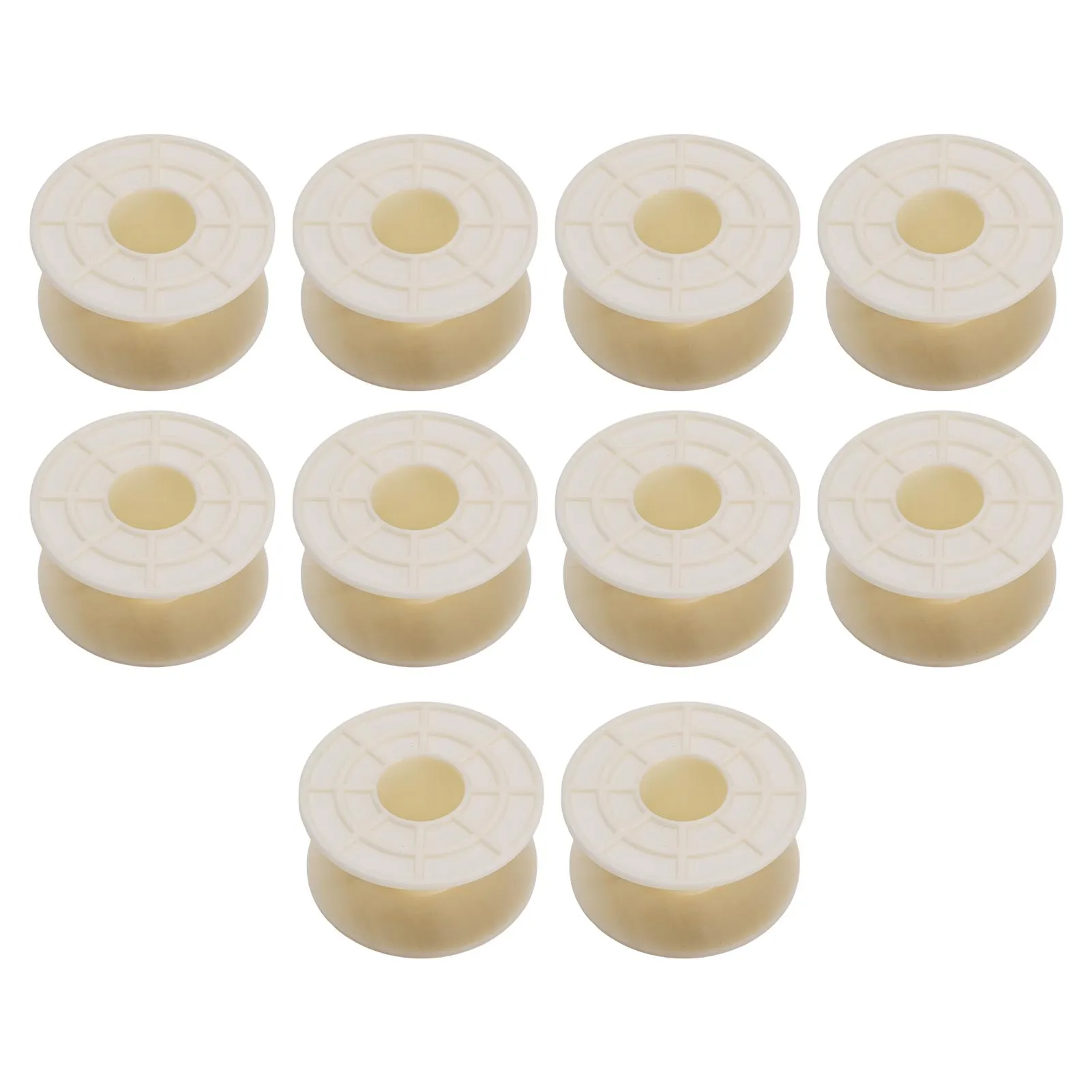 Carrete de alambre de plástico de 95mm, carrete vacío para altavoz cruzado de sonido, accesorios de altavoz, carrete de plástico electrónico de sonido, 10 Uds.