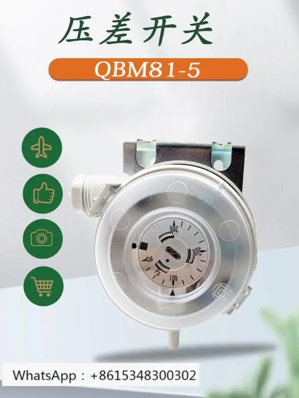 

QBM81-5 QBM81-3 QBM81-10 QBM81-20 Air Conditioning Air Pressure Differential Switch