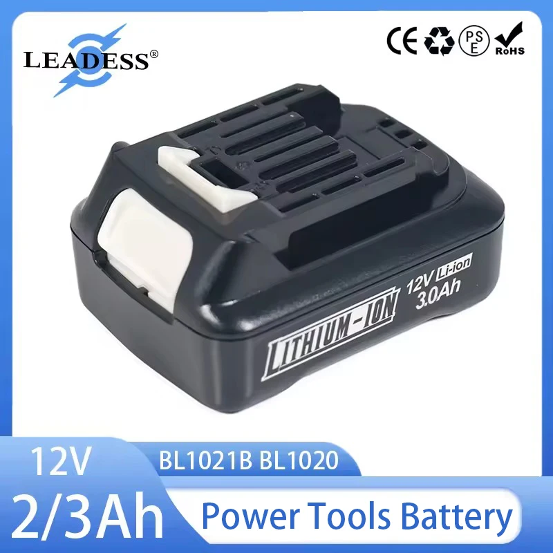 12V Lithium Battery For Makita BL1021B BL1020 Rechargeable Battery Replacement BL1016 BL1015 BL104 DF331D Power Tools Batteries