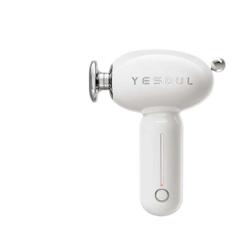 Fitness Compression Massage Gun Brushless Motor 4 Heads 2000mAh Battery-Fascia Body Therapy Muscle Vibration