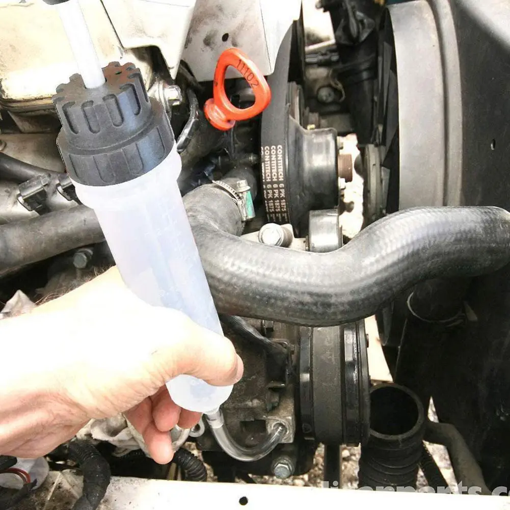 

Handheld Automotive Oil & Fluid Extractor Pump Perfect For Brake Fluid Changes, Oil Evacuation Auto Maintenance Portable Sy X4b8