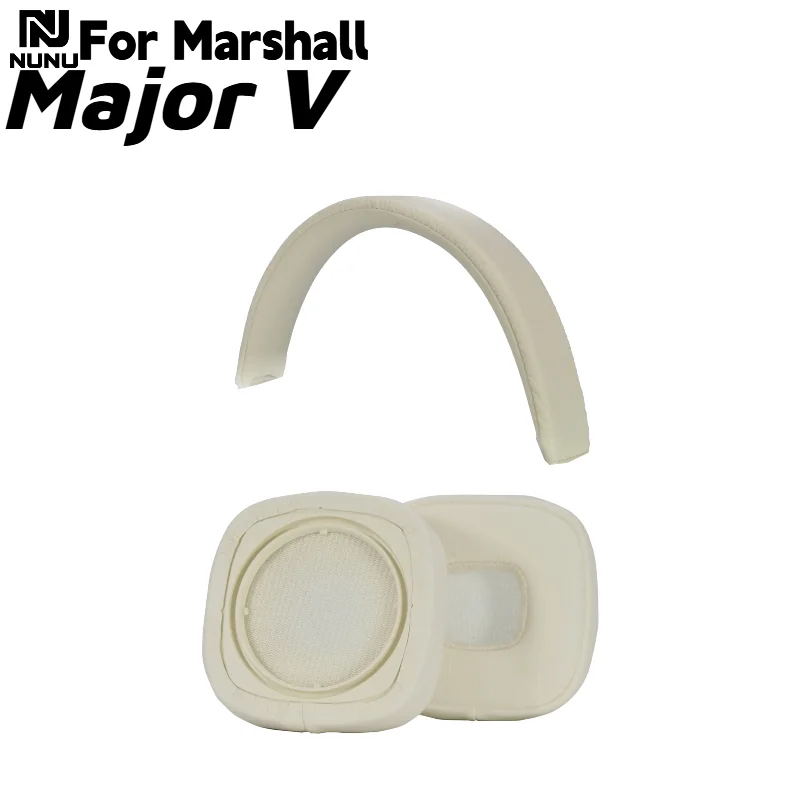 

Replacement protein leather Earpads / Headband Cover For Marshall Major V Wireless Headphone Earmuffs With Buckle