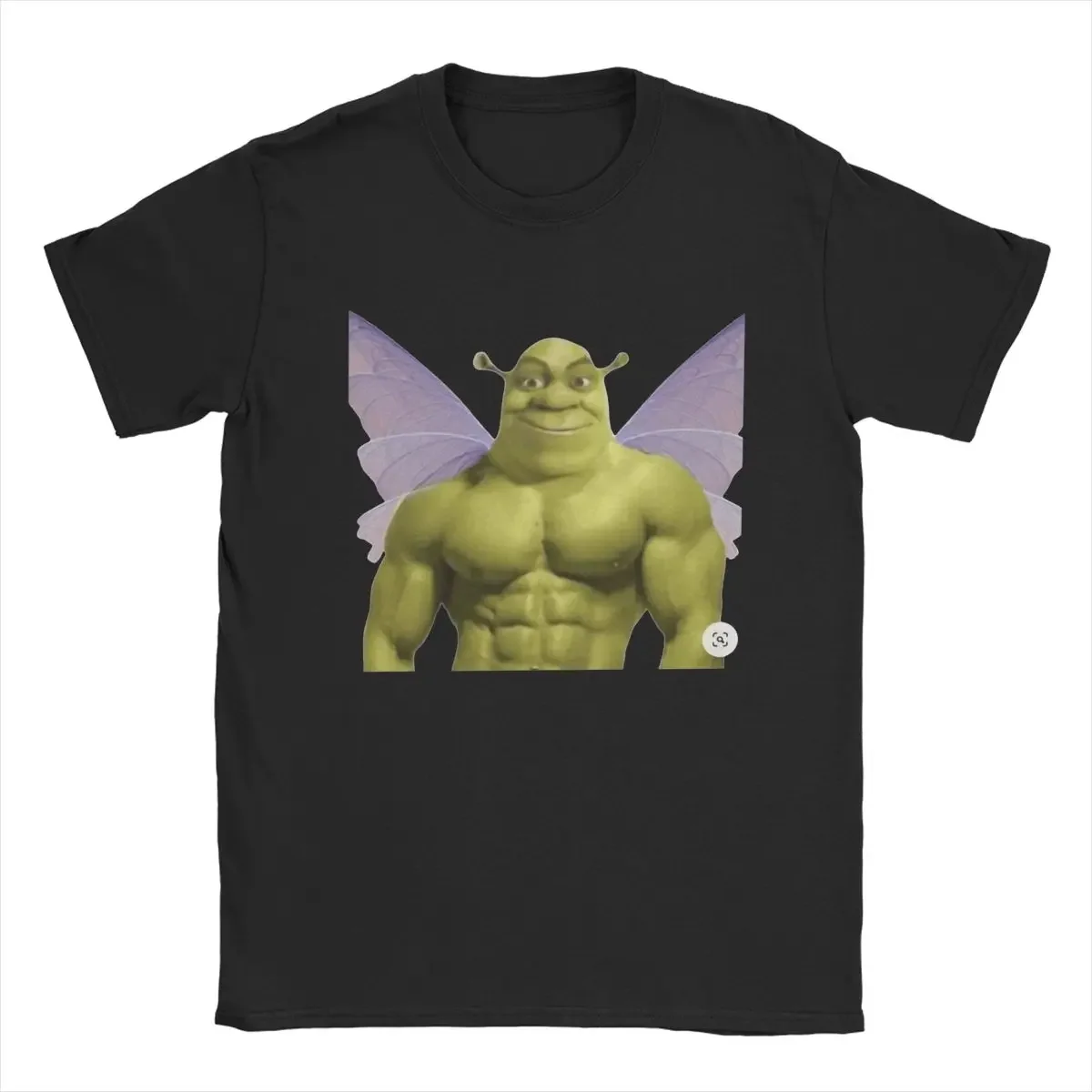 Funny Shreks Meme Shirt Short Sleeve Clothing Adult Merchandise Men Women Pure Cotton Funny Shreks Butterfly Tee Shirt harajuku