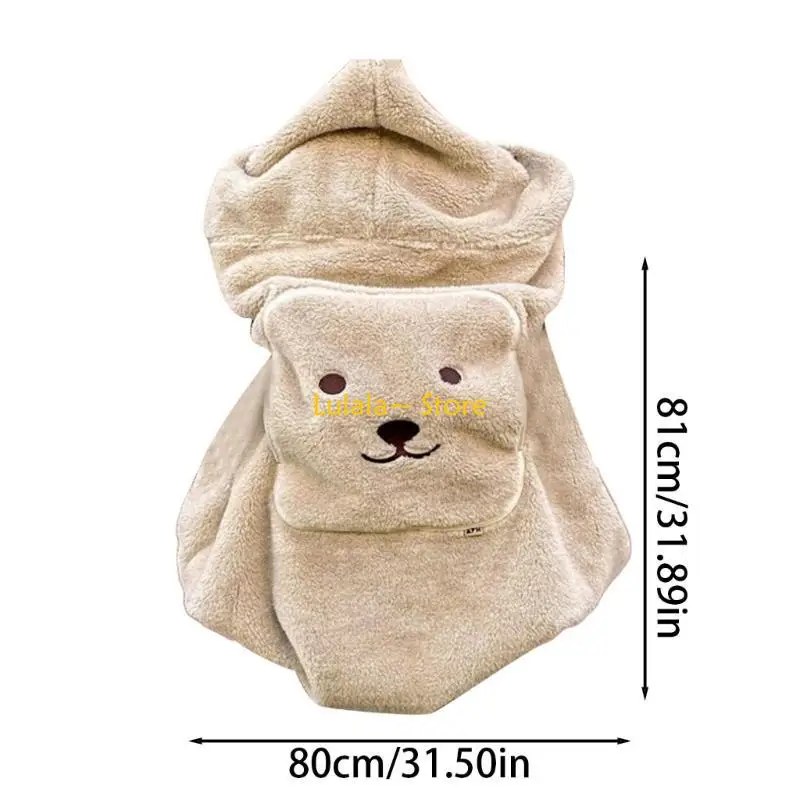 Picture 7: Y4QA Versatile Baby Stroller Windproof Poncho Practical Newborn Pushchair Poncho Gift