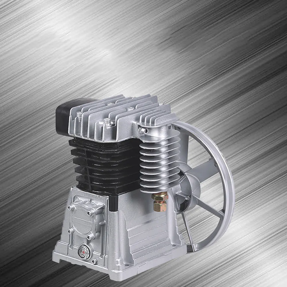 2.2kw Air compressor head, use for home improvement, auto repair, submersible air pump, conjoined two-cylinder pump head
