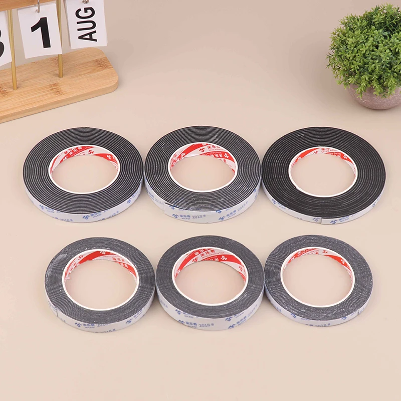 5 متر عجلة الأمتعة كتم أشرطة ملصق عازل للصوت مقاومة للصدمات العالمي حقيبة غطاء عجلة نافذة الباب الفجوات مختومة أداة