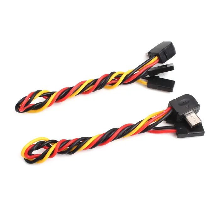 2PCS Original Runcam TV-Out and Power Cable for RunCam 2 / RunCam 3 / RunCam Split / RunCam 5 / RunCam2 4K Cameras