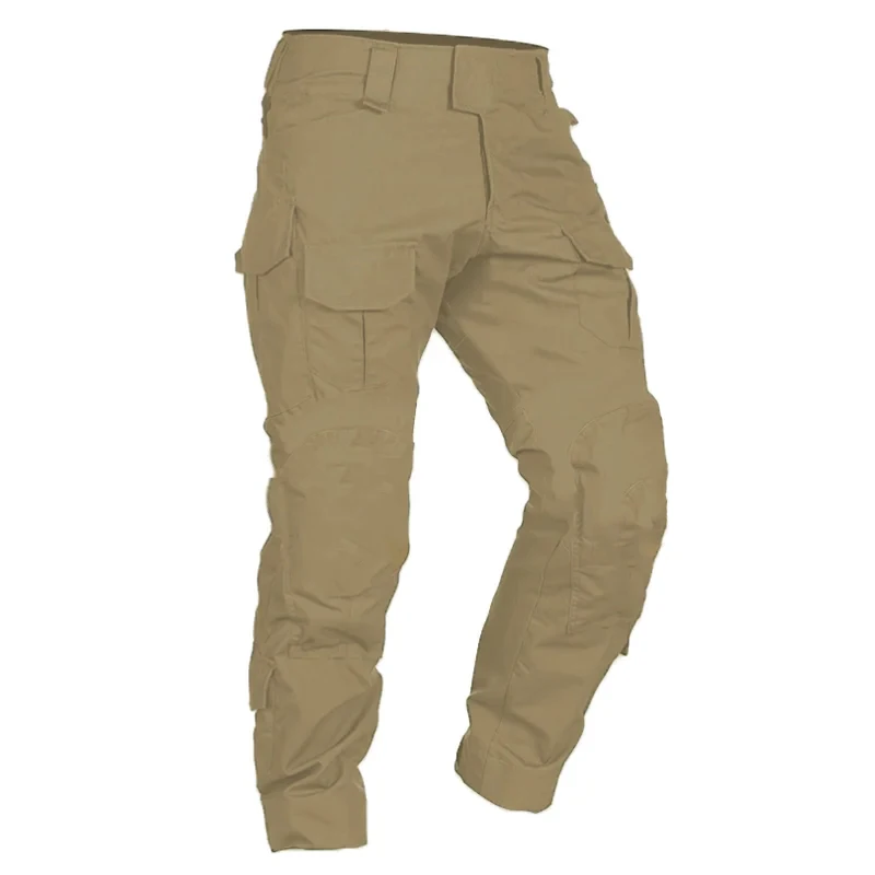 

Versatile Men's Tactical Pants, Combat Trousers with Knee Pads, Camo Cargo Sport Pants for Hunting and Hiking( Not knee pads)