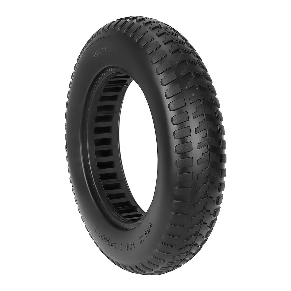 Built-in Live Glue Solid Tire Solid Tire Practical To Use Rubber Material Outdoor Sports For 10 Inch Electric Scooter