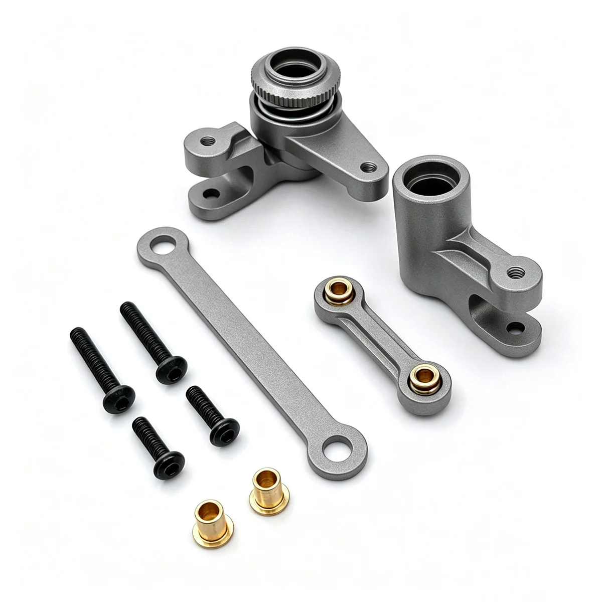 RC Car Metal Steering Component P12430 Fit for MJX 1/12 12212 Upgrade&Modification Remote Control Car Parts